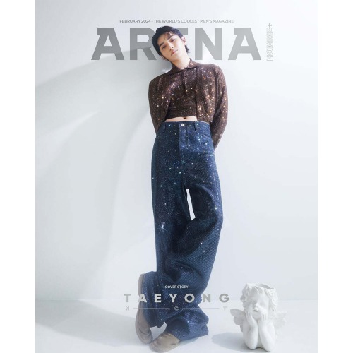 아레나 잡지 ARENA HOMME+ Korea Magazine 2024.2월호 B형  NCT 태용